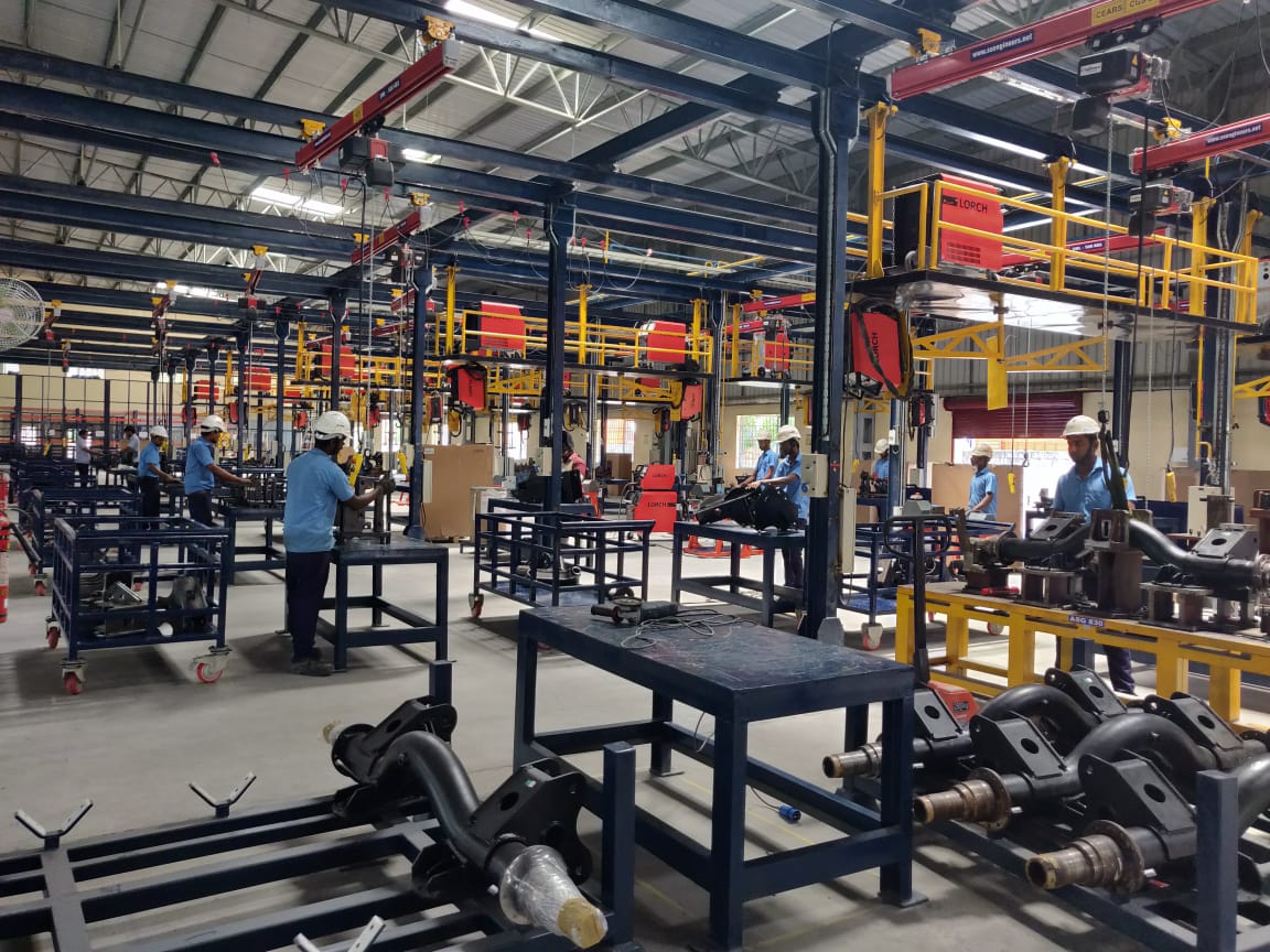 X – Y Hoist Structure