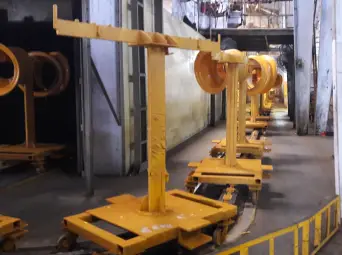 Paint Shop Trolley